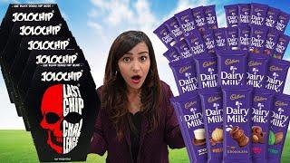 5 JOLOCHIP  VS 50 Dairy Milk Chocolates   || क्या होगा इनको मिक्स करने से