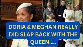 DORIA & MEGHAN REALLY DID DO THIS TO THE LATE QUEEN .. SHOCKING #meghan #meghanmarkle #royal