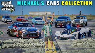 Michael's Millions Dollar Car Collection | Gta V Gameplay