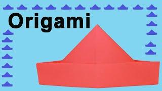 Origami Como Hacer Un Sombrero De Papel