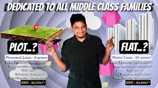 The Myths of Middle Class || Plot vs Flat || 2023 - 2043 || Roshan Vellanki