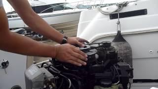 Robalo 2140 walkaround engine check