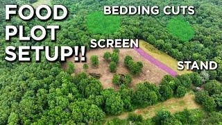 The BEST Food Plot Setup?! | New Food Plot Strategy!!