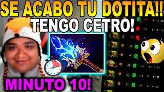 ROMPE RECORD!! SMASH SACA CETRO MINUTO 10 AL HEROE MAS ROTO DEL PARCHE Y DEJA A TODOS AFK! DOTA 2