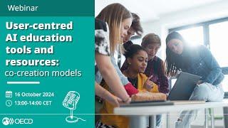 Webinar: User-centred AI education tools and resources: co-creation models