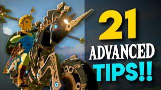 21 ADVANCED Tips for Breath of the Wild Players in 2021!!