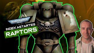 The RAPTORS Chapter: Origins & Lore | Warhammer 40k Index Astartes