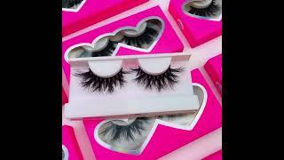 Wholesale mink lashes and packaging