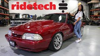 My Foxbody Mustang got a HUGE upgrade by Ridetech | Car Reveal