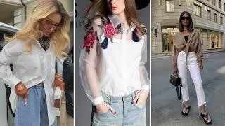 60+ idee di outfit in camicia per la primavera estate 2022