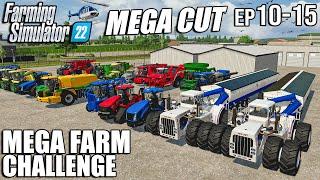 MEGA FARM Challenge - SUPERCUT (Episode 10-15) | Farming Simulator 22