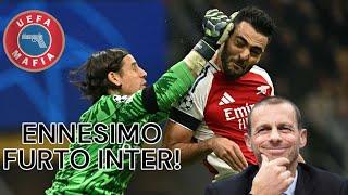 ENNESIMO FURTO INTER CONTRO L'ARSENAL ALLO 'NDRANGHETUM STADIUM. NO AIUTO NO PARTY PER LA PIGNORATA