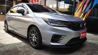 Honda City จัดล้อ Wedssport SA25R 16x6.5+38 4-100 พร้อมรัดยางเดิม เน้นใช้งานไม่ติดแทนที่เดิมสบายๆ