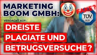 ️ WARNUNG vor: PG Unternehmensberatung / PG-Beratung.de (ehm. Marketingboom GmbH) & Puya Ghavami