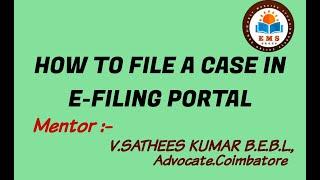 HOW TO FILE A CASE IN E- FILING PORTAL/  TN Courts