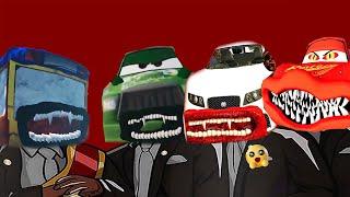 Chickohicks Eater Vs Mcqueen Eater Vs Bus Eater - Coffin Dance Meme ( COVER )