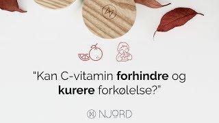 Kan C-vitamin kurere forkølelse?  | C-vitamin og Forkølelse | NJORD nutrition