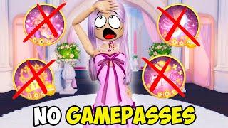 Dress To Impress But I CANT USE ANY GAMEPASSES!!