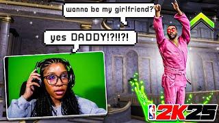 STREAM SNIPING MY 2K CRUSH IN THE ANTE-UP NBA2K25!...SHE CRASHED OUT *rage warning*