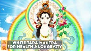 White Tara Mantra | Powerful Devi Mantra | Mantra for Health, Longevity and Compassion |  白度母（达拉菩萨）咒