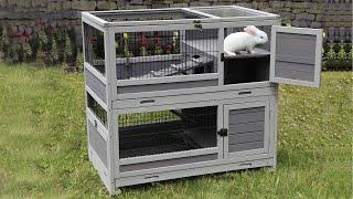 Aivituvin Ferret Cage Guinea Pig Habitat - AIR18 (Inner space 14.1 ft²)