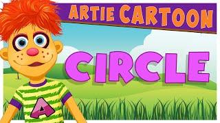 Circle Shape  - Artie's Cartoons.