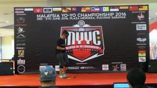 Malaysia YoYo Championship 2016 BlindFold Div Wayne Chew