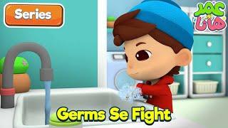 Germs Se Fight | Omar and Hana Urdu | Islamic Cartoon