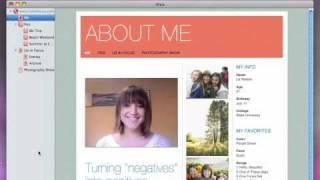Apple - Software - iWeb - Publishing Your Website via FTP