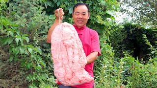 10kg Pork Fat Deep-fried until Crispy! Turning to The Most Flavorful Buns! | Uncle Rural Gourmet