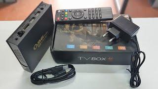 Q96Max Android TV Box Unboxing and Preview 2023