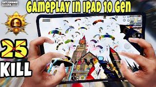 iPad 10th Generation 3.4 Gamplay Bgmi/pubg Mobile | iPad 10 bgmi Test 90fps Smooth + Extreme 