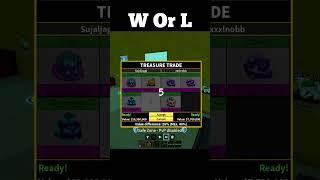 What People Trade Gravity| W or L Trading Gas And Leo in blox fruit#bloxfruits#shorts