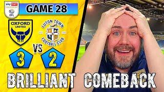 #OUFC with a SUPERB Comeback! - 3 Defenders Score  - Oxford United 3-2 Luton Town
