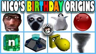 [ BIRTHDAY  ] NICO'S NEXTBOTS  & Their ORIGIN STORIES  / Roblox