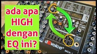 TRICKS FOR PLAYING HIGH FREQUENCIES IN PARAMETRIC & GRAPHIC EQ