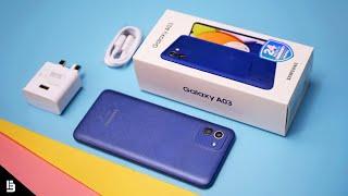 Samsung Galaxy A03 Unboxing ASMR