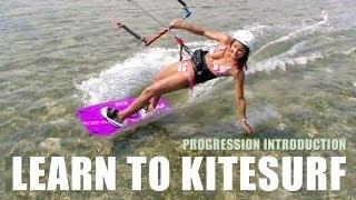 Learn To Kiteboard - Progression Kiteboarding Beginner