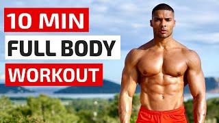 Best No Gym at Home 10 Minute Workout - Full Body