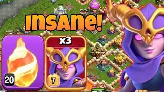 Super Witches & Fireballs Are The Best Strategy in Th16?clash of clans