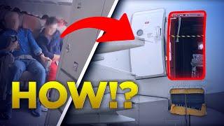 Airplane-Door OPENS Mid-flight!  How was this possible?!