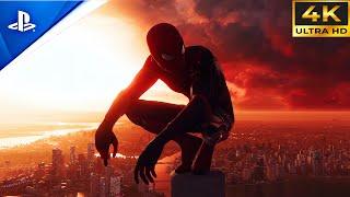 Marvel's Spider-Man 2 Tom Holland's Hybrid Suit Free Roam Gameplay 4K 60 FPS