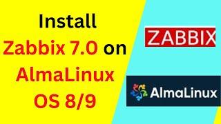 How to install and configure Zabbix 7.0 LTS on AlmaLinux OS 9 with MySQL and Apache | 2024 updated