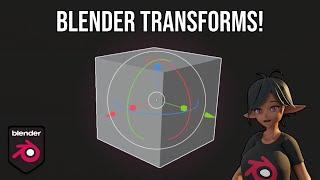 How to Move Rotate and Scale Objects in Blender 4.2