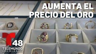 A qué se debe el aumento del precio del oro