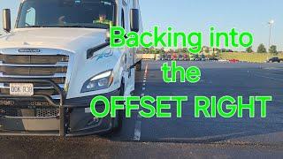 Prime Inc. Reverse Offset Right pass the backing in Reefer Division