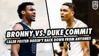 Bronny & Bryce James BATTLE Duke Commit Caleb Foster & Dusty Stromer in FINAL CIF Playoff Game!