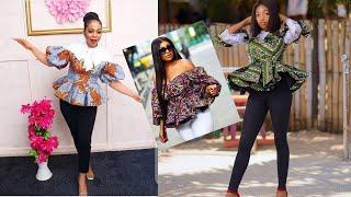 2021 #African Fashion And Styles: Best Ankara Peplum Tops For Classy Ladies #Africa  #Ankarastyles