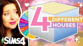 Can I Decorate This Box in 4 DIFFERENT WAYS in The Sims 4 Build Challenge??