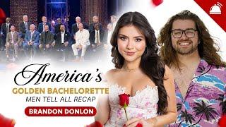 Brandon Donlon Talks The Golden Bachelorette Men Tell All | America Tells All